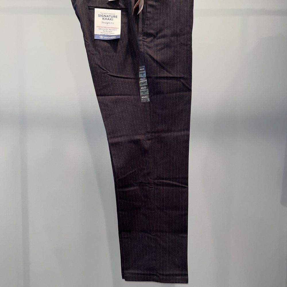 Men's Dockers Striped Khakis